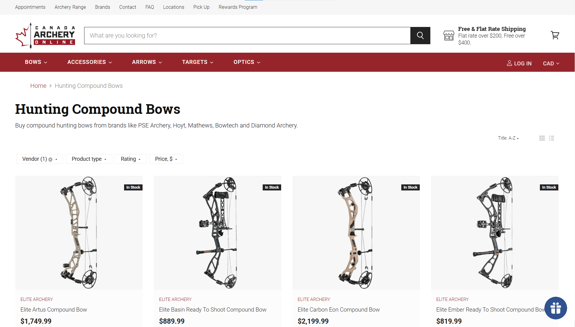 Canada Archery Online